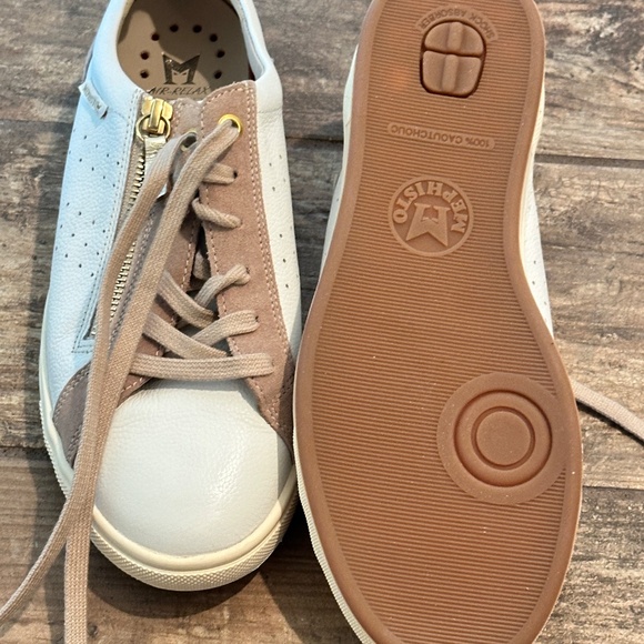 REDUCED Mephisto Nikita White Ceylon Sneakers sz 7 New rtl $299 - Picture 5 of 8